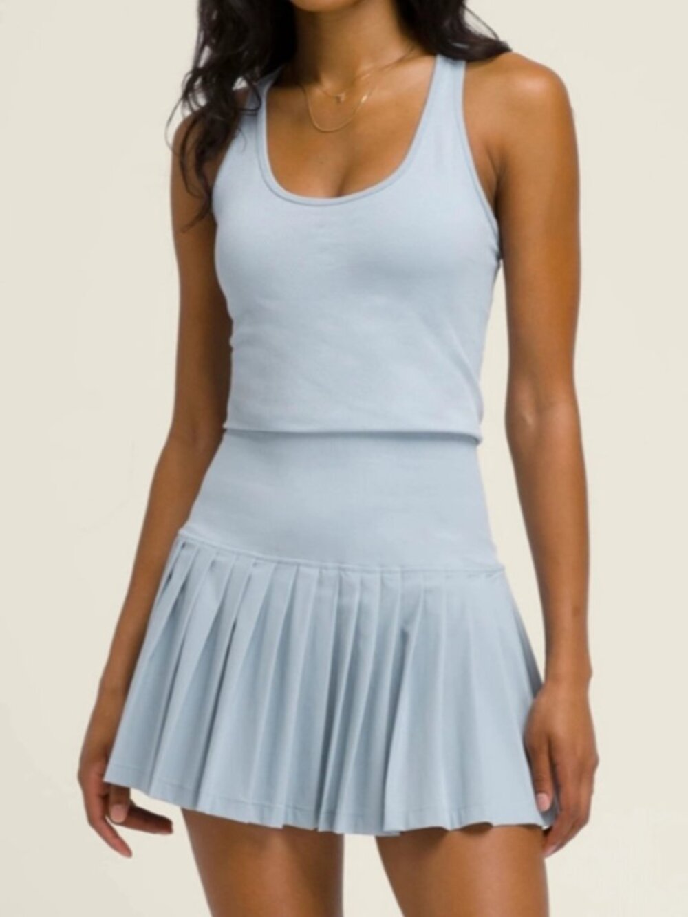 Wilson Midtown Tennis Dress light blue small